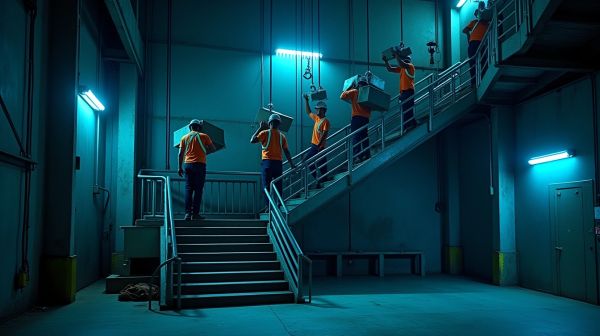 Les diables électriques monte escaliers pour un transport simplifié des charges lourdes